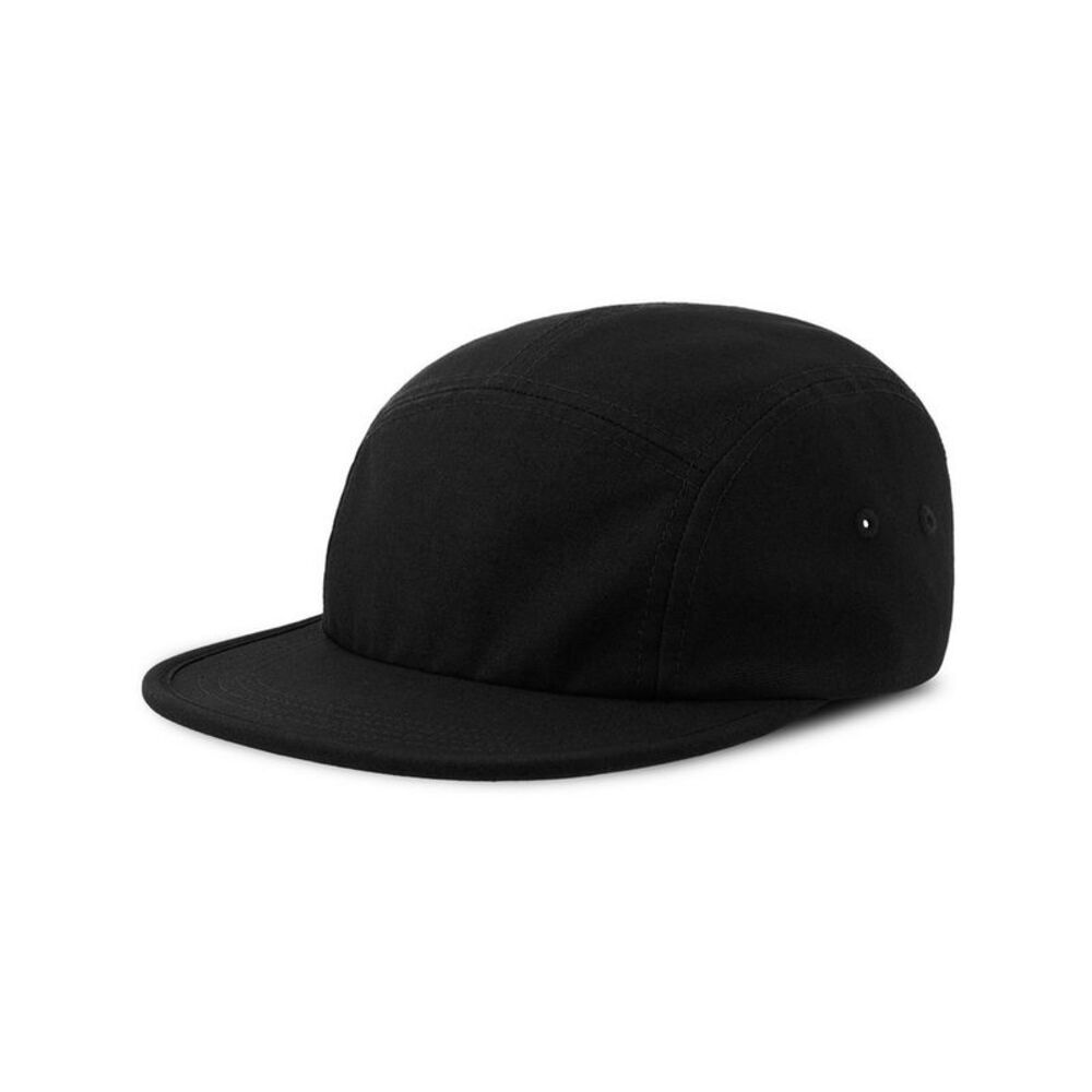 Atlantis Unisex Adult Darwin Canvas Camper Cap / Black